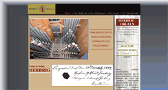 Desktop Screenshot of herbrig-orgeln.de